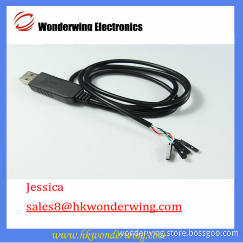 RS232 USB to UART TTL Cable ,module FTDI Converter,5V TTL 6Pin Cable